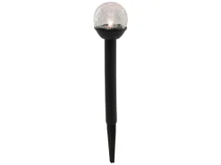 6 cm Craquele Solar-Gartenbeleuchtung