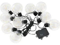 50 LED Deco Light transparente Partybeleuchtung