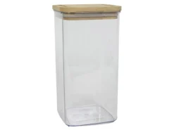 0,9 liter Vorratdose mit Bambusdeckel