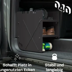 040 Parts Black Schuhregal - VW T7