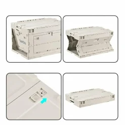 040 Parts faltbare Aufbewahrungsbox - 30 Liter