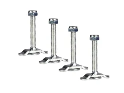 040 Parts M8x35mm Schraubfitting - Set von 4