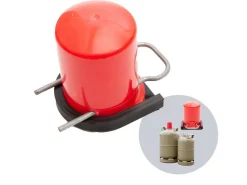 040 Parts Propangasflasche Schutzkappenhalter - Red