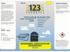 123 Products Prozor antistatischer Fensterspray