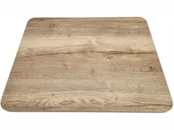 90 x 58 cm Eichenoptik Tischplatte