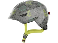 Abus Smiley 3.0 LED Grey Space Kinderfahrradhelm