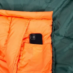 ACAMP Emery 220 x 85 cm Schlafsack mit Kapuze - Dark Green