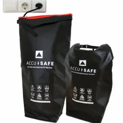 ACCU SAFE feuerfeste Akkuschutztasche für E-Bikes & Co