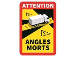 Achtung Toter Winktel Magnetsticker