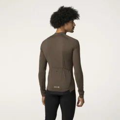 AGU Performance Solid Herren Langarm Trikot - Brown