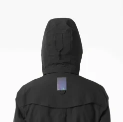 AGU Trench Coat Long Damen Regenjacke - Black