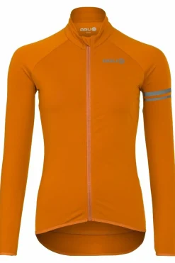 AGUEssential Langarm Damen Thermo Trikot - Orange