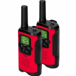 Alecto FR115RD Set mit 2 Walkie Talkies