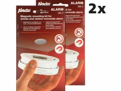 Alecto MK-2 Rauchmelder Magnet-Befestigungsset