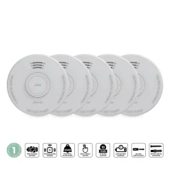 Alecto SD110 Rauchmelder - Set von 5