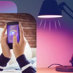 Alecto SMART-BULB10 TRIPLE Smarte WLAN-Lampe
