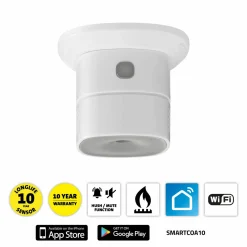 Alecto SMARTCOA10 Smart-Kohlenmonoxiddetektor