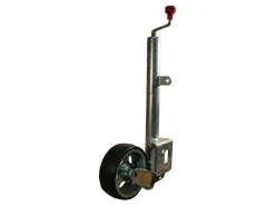 AL-KO Ø60 mm automatisch hochklappbares Stützrad