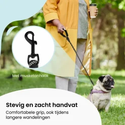 All 4 Pets Supply Reflektierende Hundeleine - 2 Meter