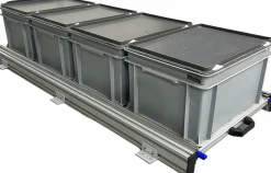 Alu 130 kg 120 x 40 cm Wohnmobil Ausziehrahmen