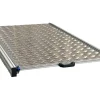 Aluminium-Heckauszug 120x60 mit Aluminium-Riffelblech