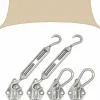 AMANKA 4 x 6 atmungsaktives UV Sonnensegel - Beige