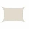 AMANKA 3 x 4 wasserabweisendes Polyester Sonnensegel - Beige