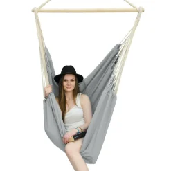 AMANKA 185 x 130 XXL Hängestuhl - Light Grey
