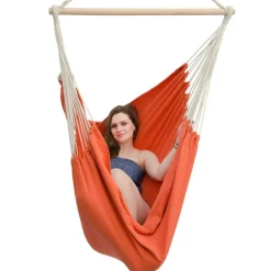 AMANKA 185 x 130 XXL Hängestuhl - Orange