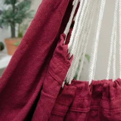 AMANKA 185 x 130 XXL Hängestuhl - Bordeaux
