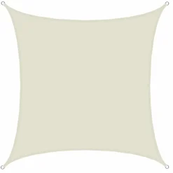 AMANKA 4x4 beiges wasserabweisendes Polyester Sonnensegel