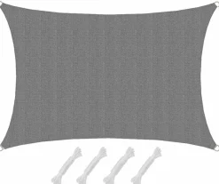 AMANKA 1x2m graues HDPE wasserdurchlässiges Schattennetz