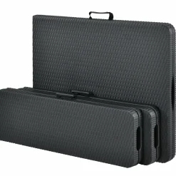 Amberg Rattan-Optik 3-teiliges Bierzeltgarnitur Set