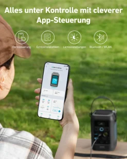 Anker SOLIX C300X DC Powerstation mit PS60 Solarpanel