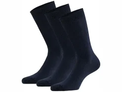 Apollo Basic Bamboo Navy 3-Pack Socken