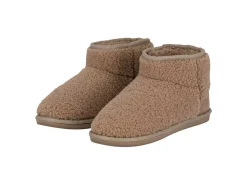 Apollo Damen Teddy Pantoffeln - Taupe