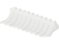 Apollo No Show Sneaker White 10-pack Socken
