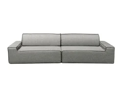 ARKO Doppel-Modulsofa - 240x80cm Grau