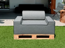 ARKO Individuelles modulares Sofa - 120x80cm Grau