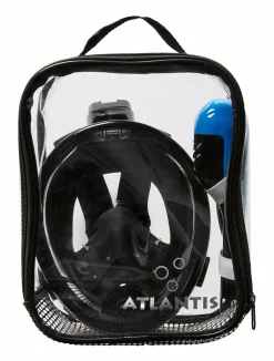 Atlantis - Schnorchelmaske - Kinder - Schwarz/Blau XS - Black