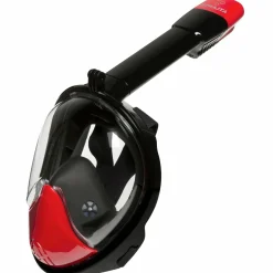 Atlantis 2.0 Schwarz L/XL Erwachsene Schnorchelmaske - Red
