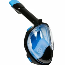 Atlantis 2.0 Schwarz L/XL Erwachsene Schnorchelmaske - Blue