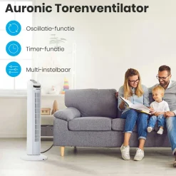Auronic 74 cm Turmventilator - White