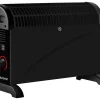 Auronic 2000 Watt Elektrische Konvektorheizung - Black