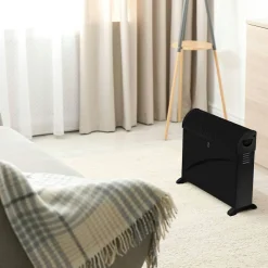 Auronic 2000 Watt Elektrische Konvektorheizung - Black