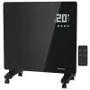 Auronic 1000 Watt Glasplattenheizung - Black