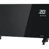 Auronic 2500 Watt Glasplattenheizung - Black