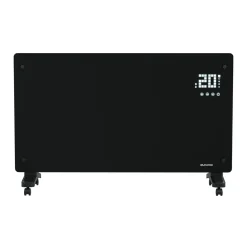 Auronic 2500 Watt Glasplattenheizung - Black