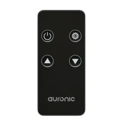 Auronic 2500 Watt Glasplattenheizung - Black