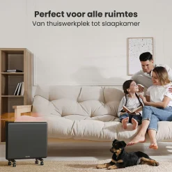 Auronic 1000 Watt Konvektorheizung - Black
